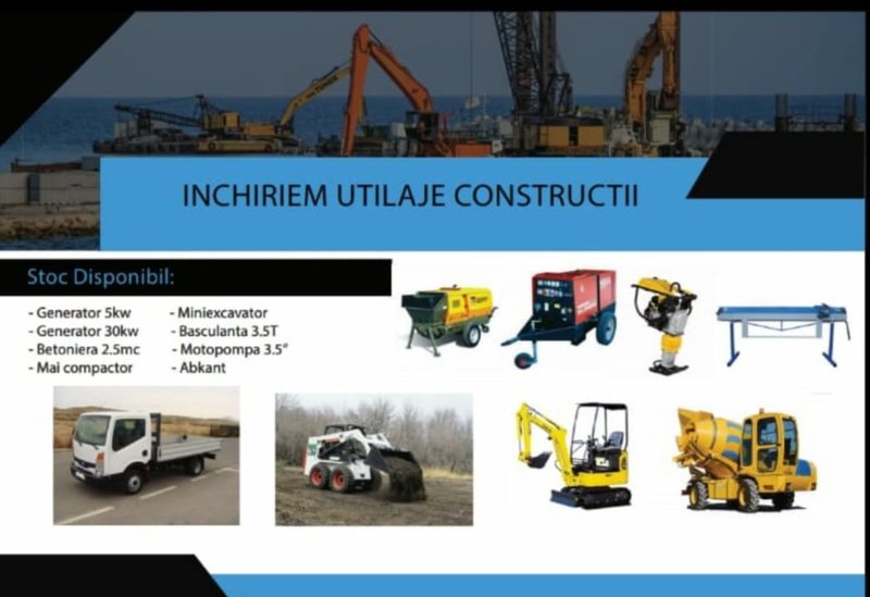 Watab Construct - Inchiriere utilaje constructii